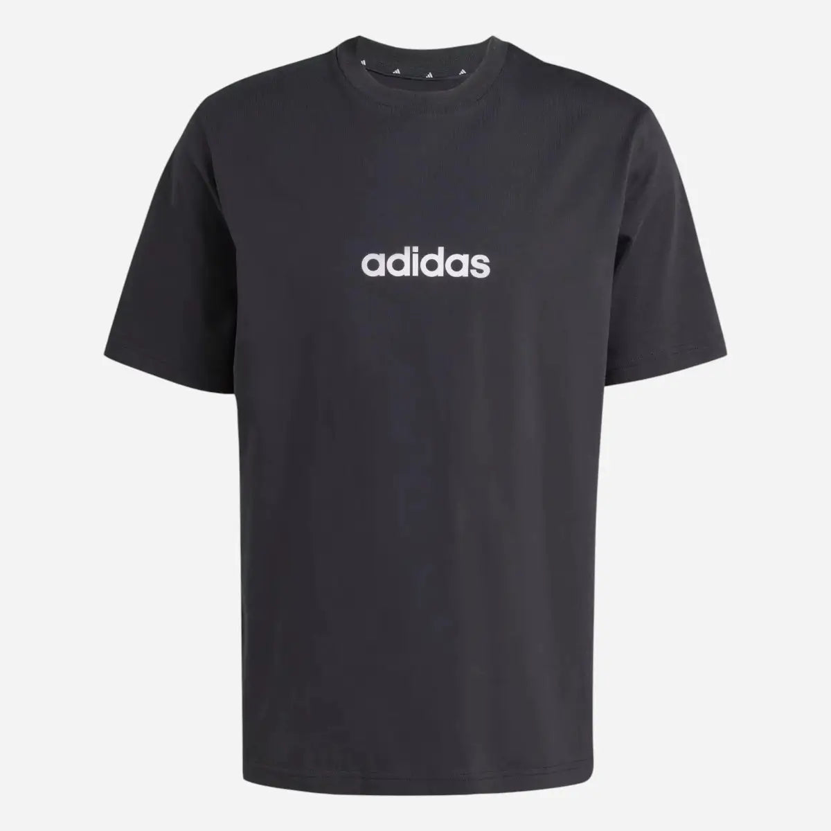 Adidas T-shirt Essentials Linear Single Jersey Black
