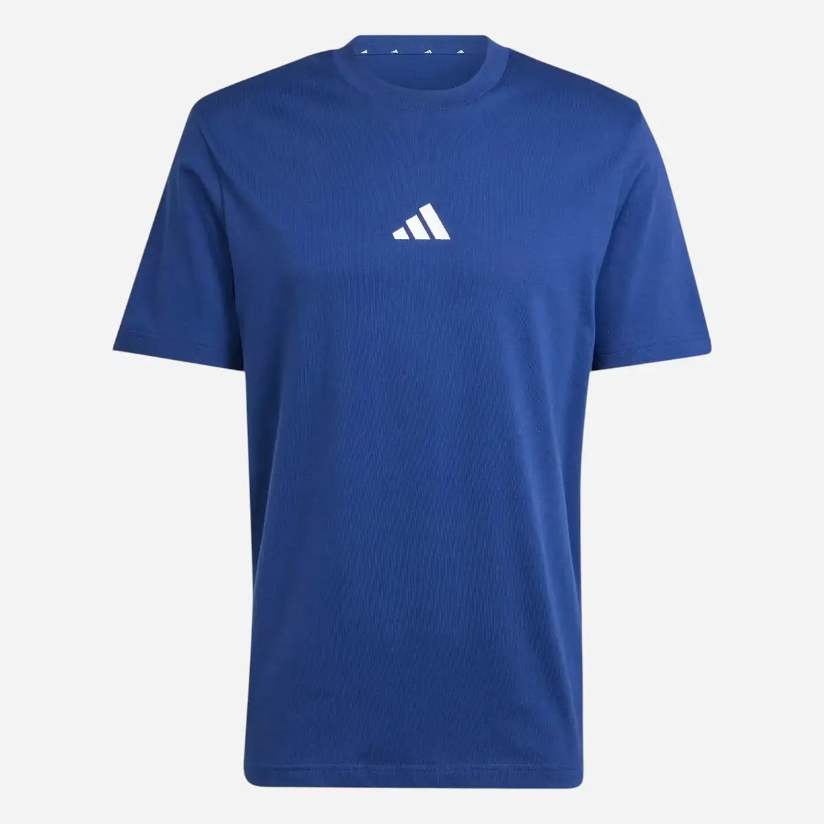 Adidas T-shirt Essentials Small Logo Single Jersey Tee Dark Blue