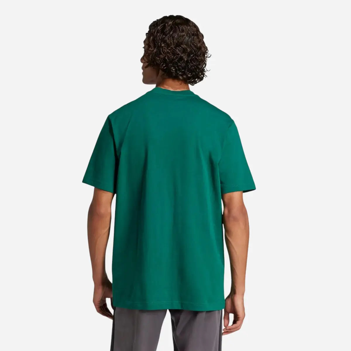 Adidas T-shirt Essentials Small Logo Single Jersey Tee Green