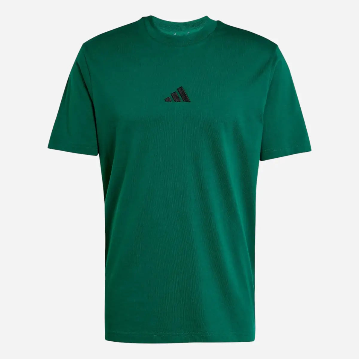 Adidas T-shirt Essentials Small Logo Single Jersey Tee Green
