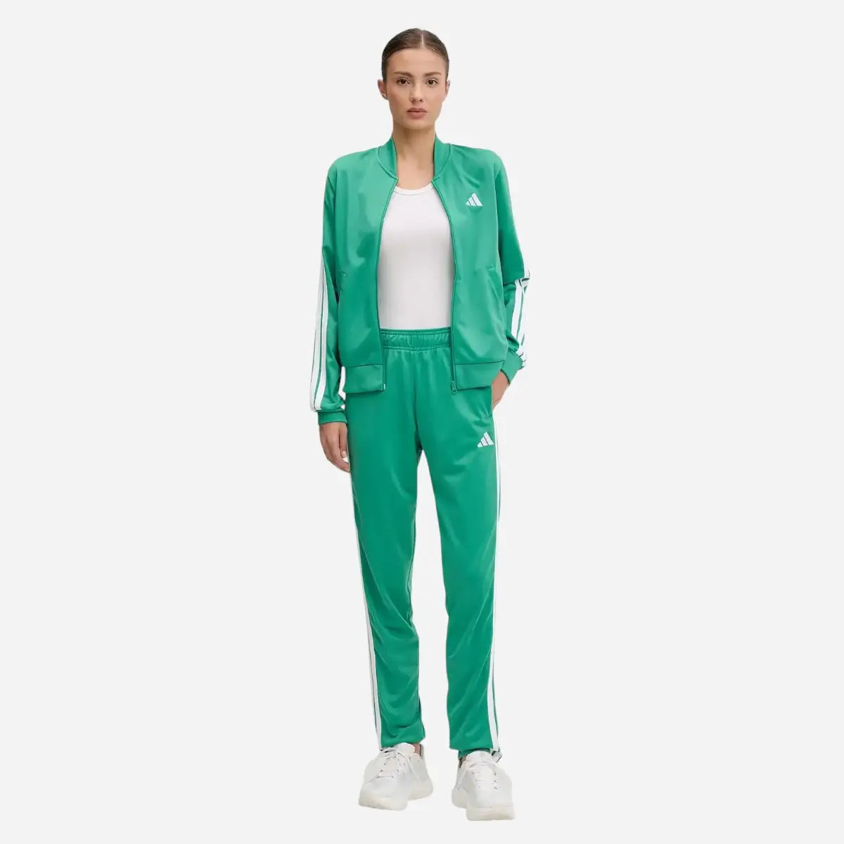 Adidas Tuta Track suit Essentials 3-Stripes Verde