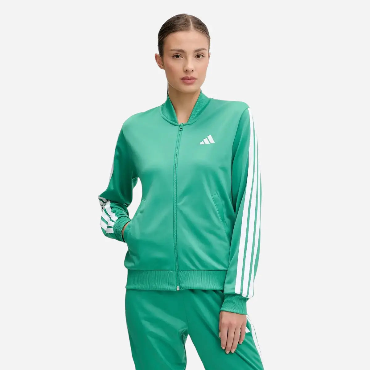 Adidas Tuta Track suit Essentials 3-Stripes Verde