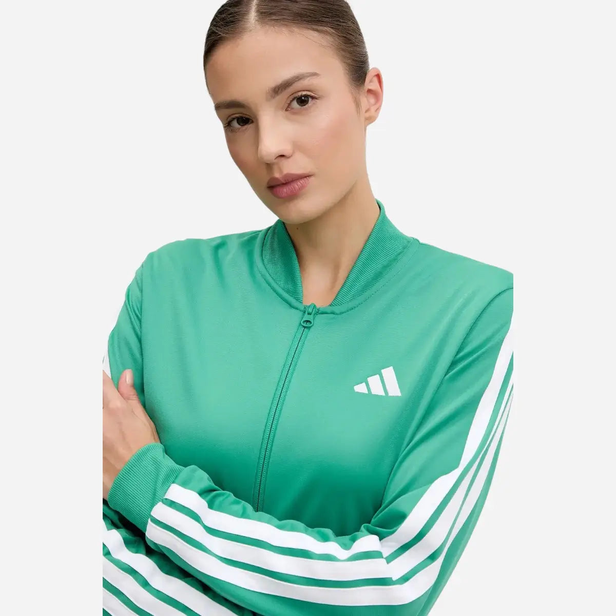 Adidas Tuta Track suit Essentials 3-Stripes Verde