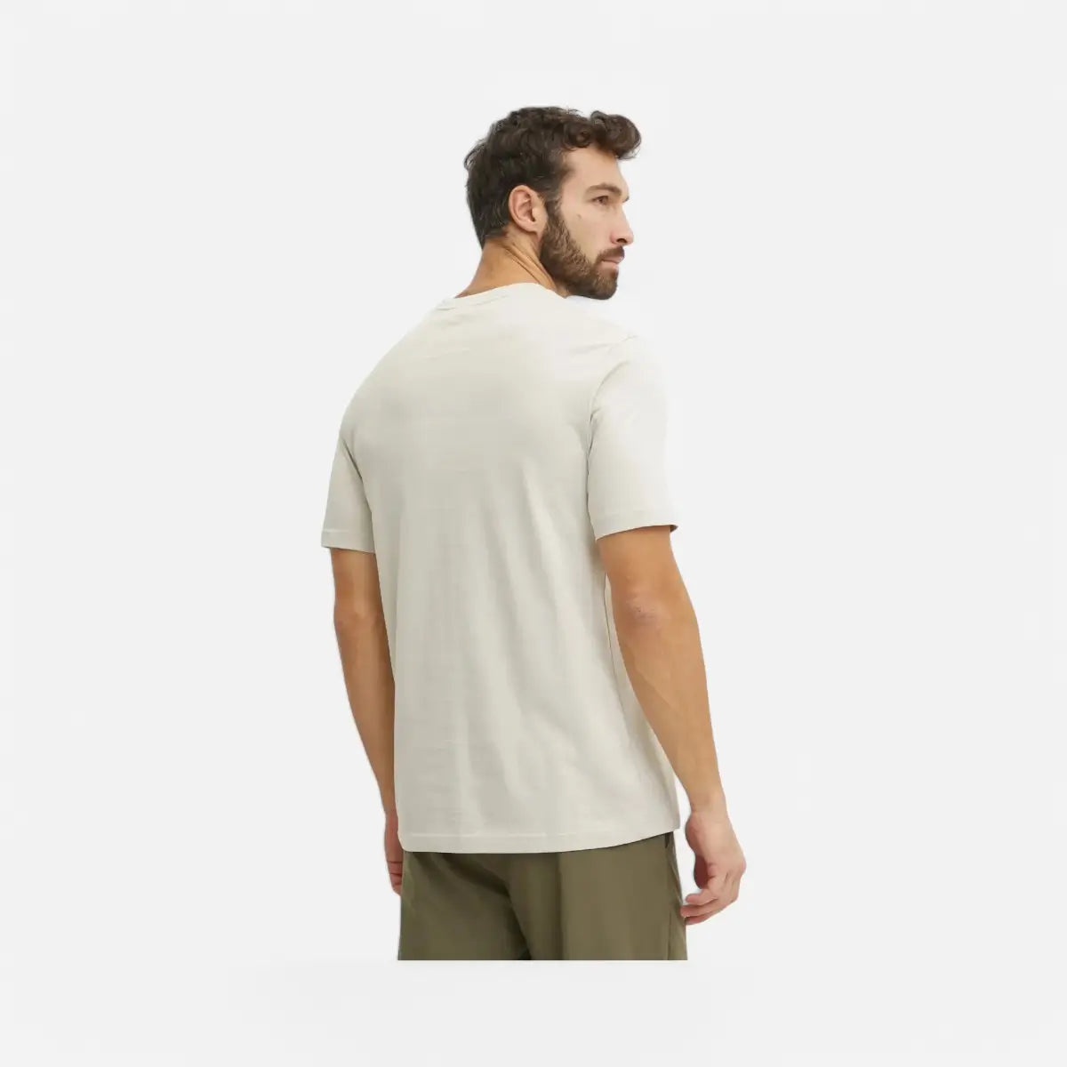 Adidas T-shirt Essentials Big Logo Biege