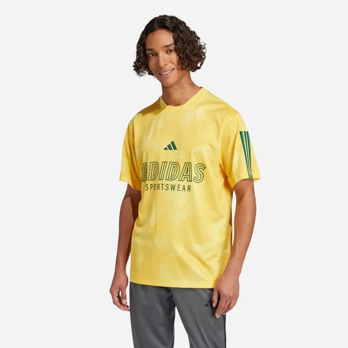 Adidas T-shirt House of Tiro Nations Pack Gold Green