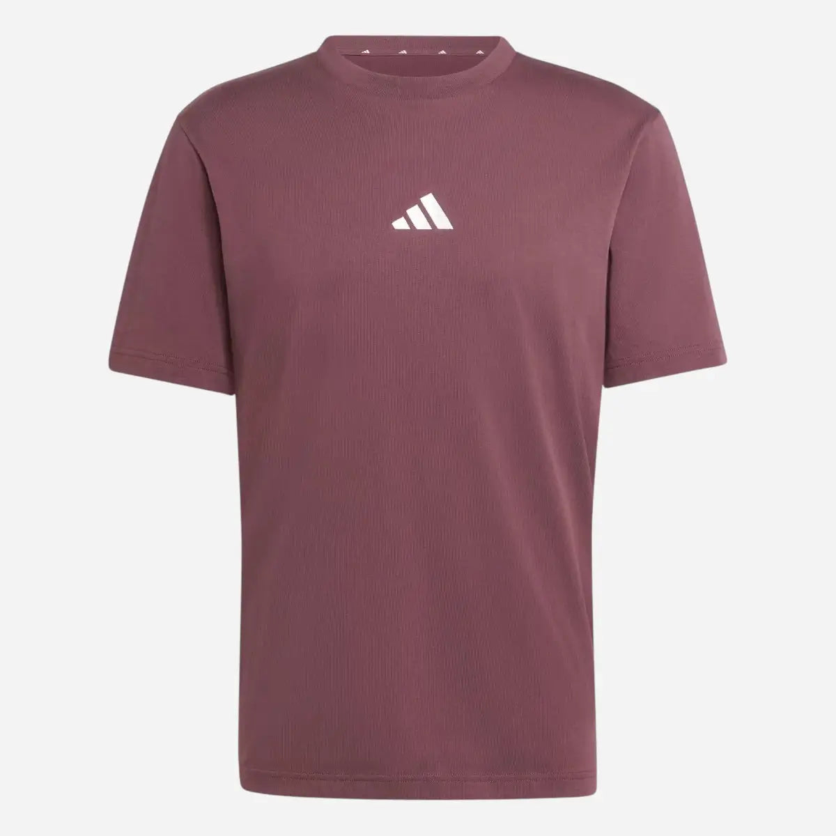 Adidas T-shirt Essentials Small Logo Single Jersey Tee Ruby