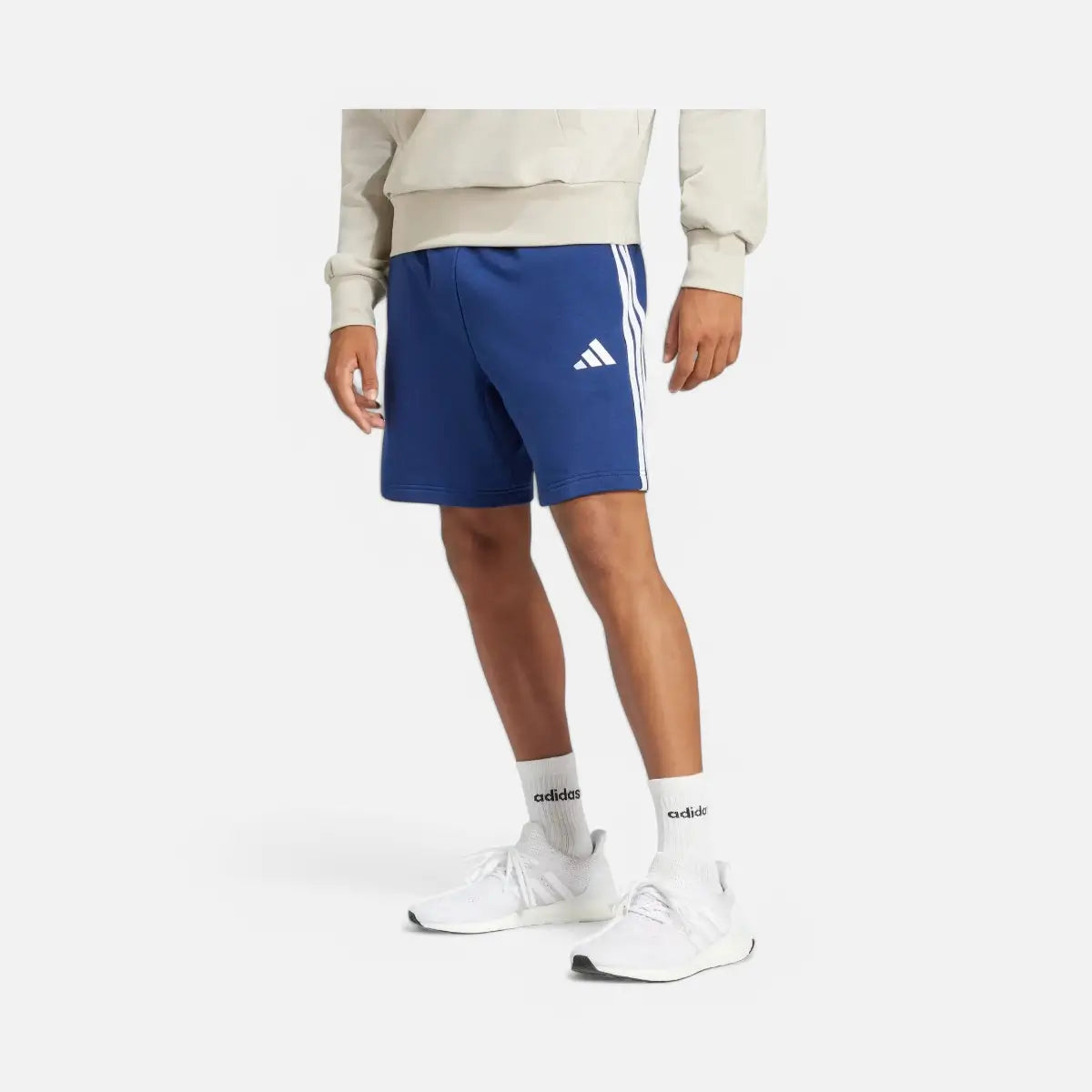 Adidas Short Essentials 3-Stripes French Terry Dark Blue