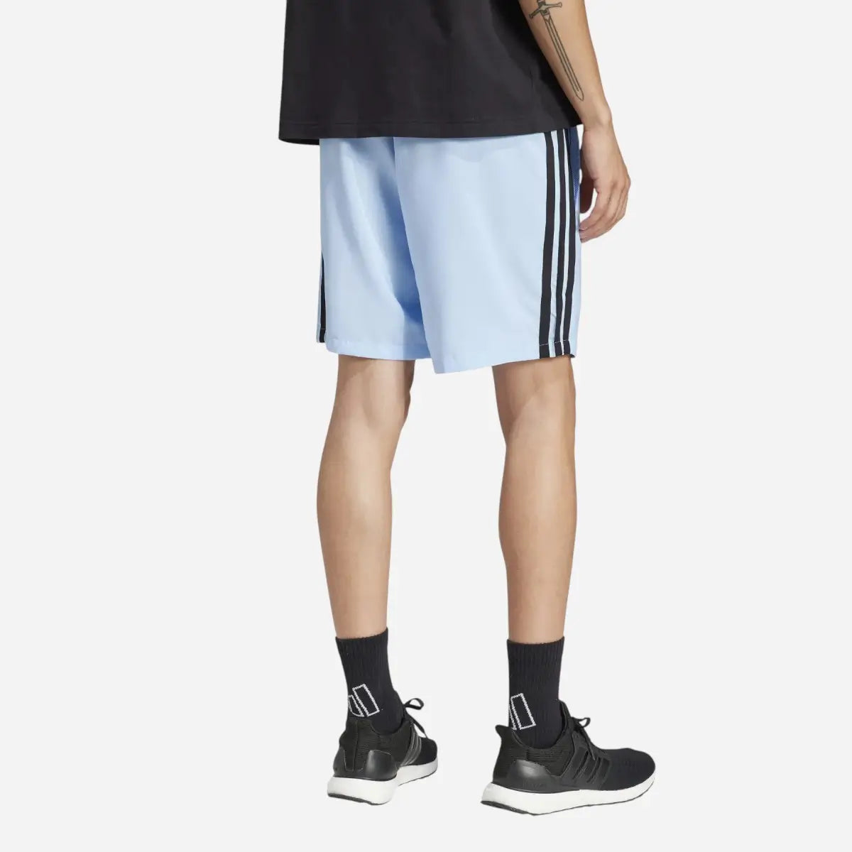 Adidas Short Essentials 3-Stripes Chelsea Blue Glow