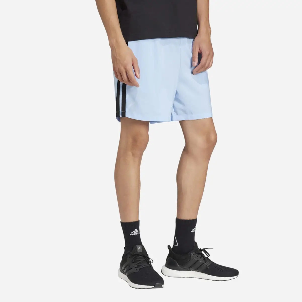 Adidas Short Essentials 3-Stripes Chelsea Blue Glow