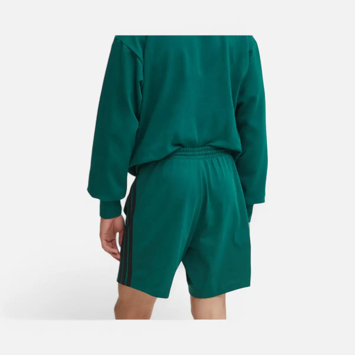 Adidas Short Essentials 3-Stripes French Terry Green