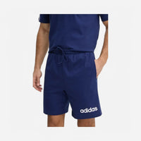 Adidas Short Essentials Linear Single Jersey Blue Navy