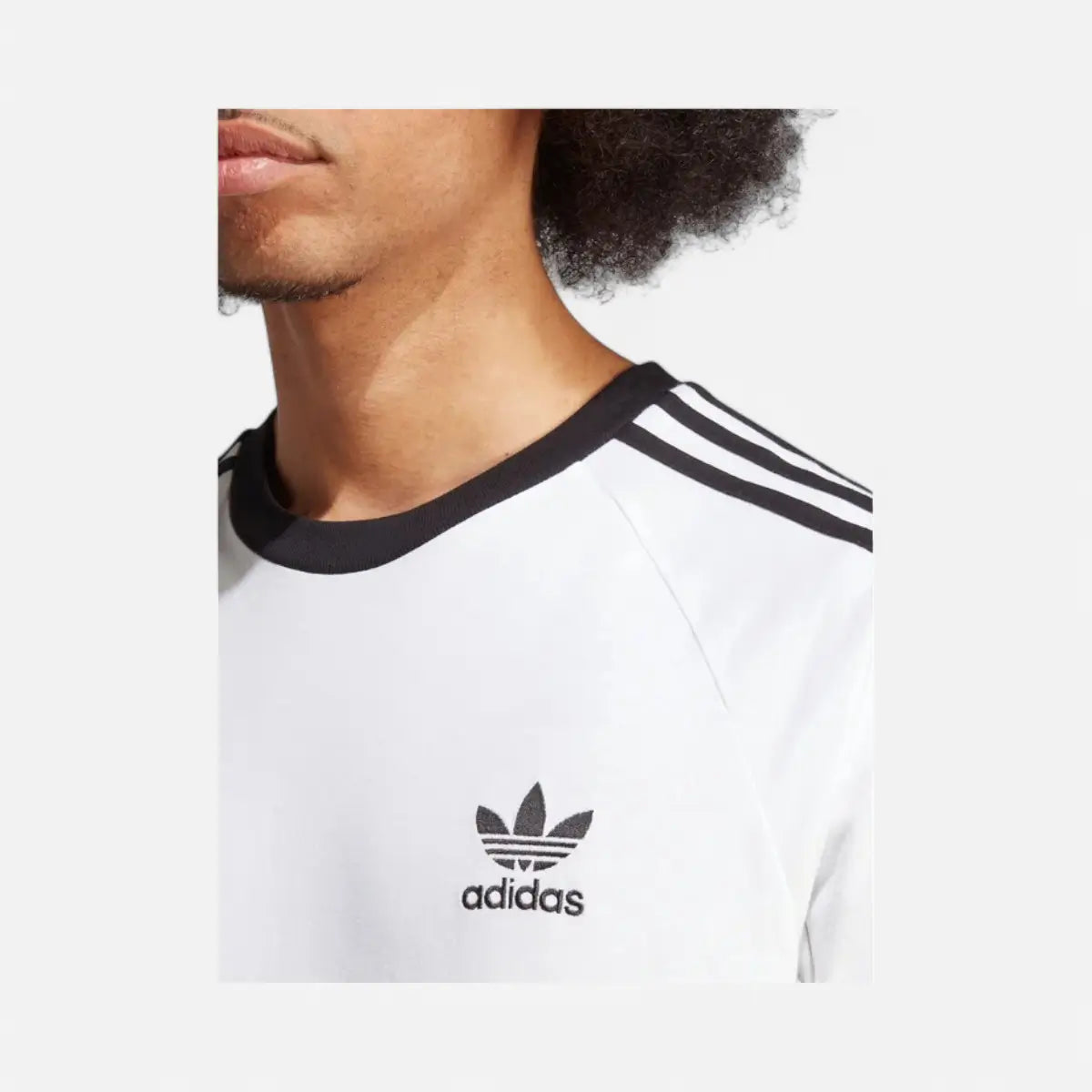 Adidas T-shirt Adicolor Classics 3-Stripes White / Black