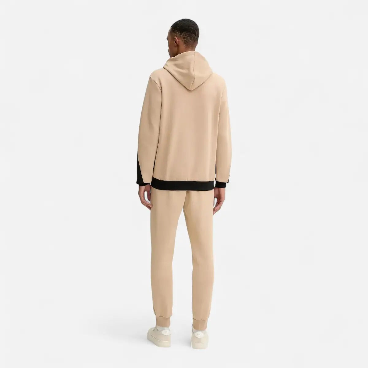 Adidas Tuta Sportswear Fleece Colorblock Beige