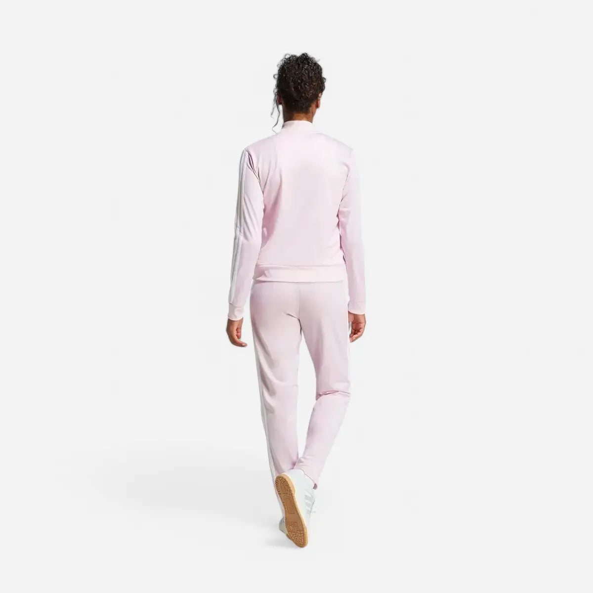 Adidas Tuta Track suit Essentials 3-Stripes pink