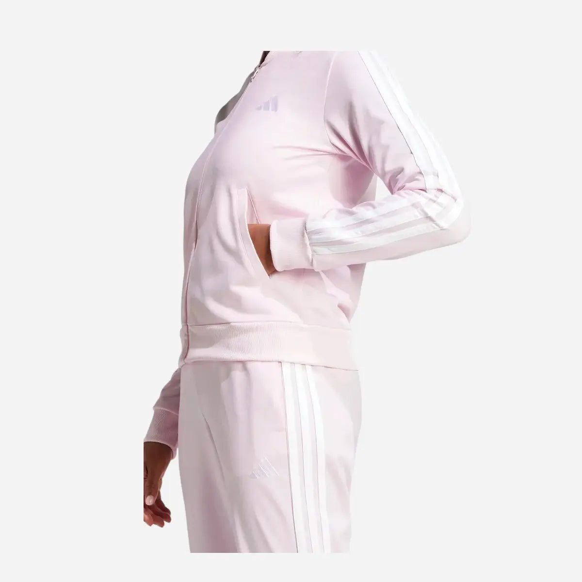 Adidas Tuta Track suit Essentials 3-Stripes pink