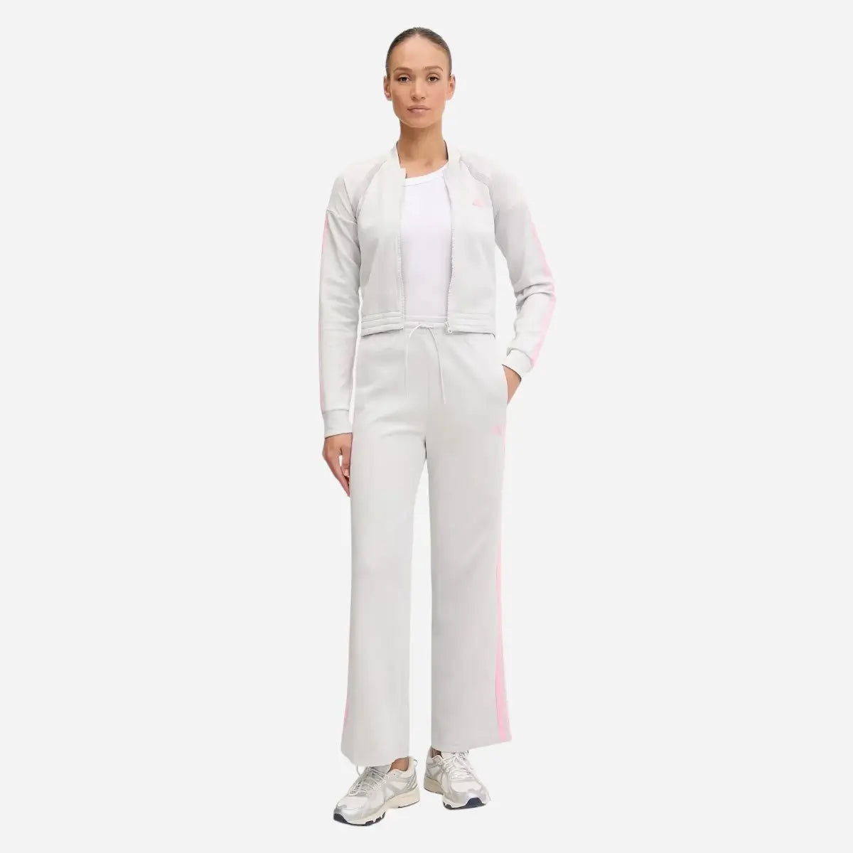 Adidas Tuta TEAMSPORT TS Grey Pink