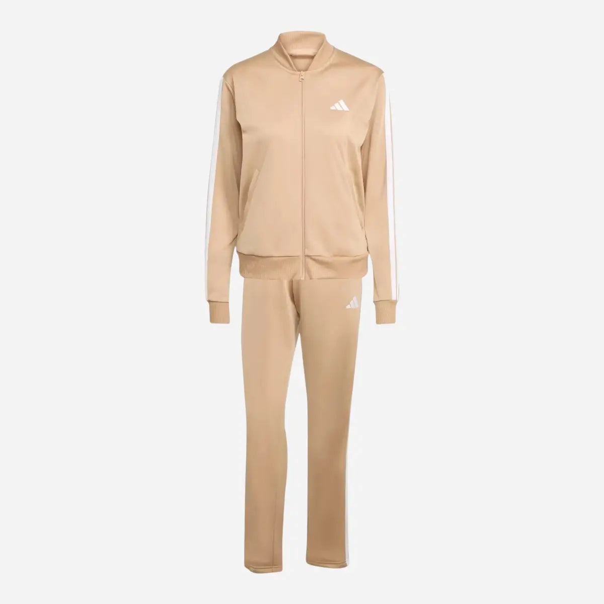 Adidas Tuta Track suit Essentials 3-Stripes Beige