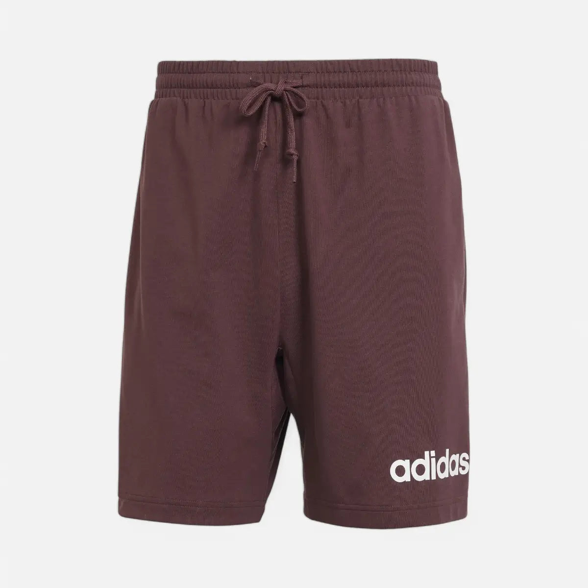 Adidas Short Essentials Linear Single Jersey Dark Maroon