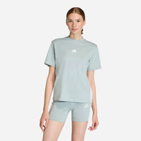 Adidas T-Shirt Essentials 3-Stripes Cotton Wonder Sage
