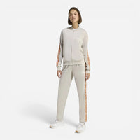 Adidas Tuta Track Suit 3 Stripes Essentials Leopard Beige