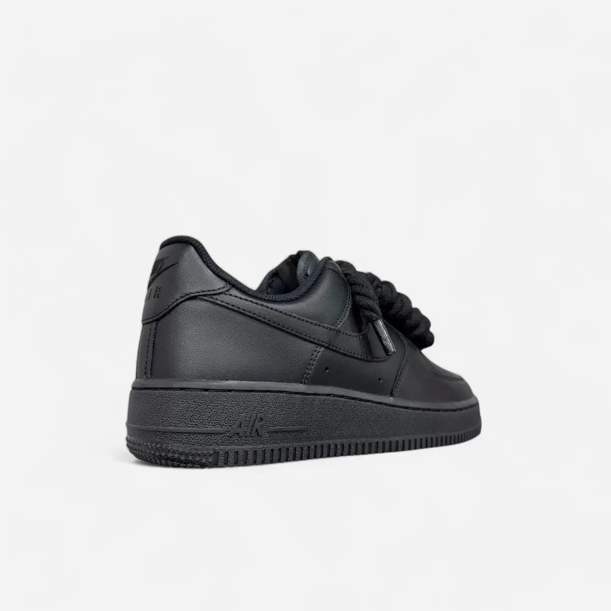 Nike Air Force 1 Rope Laces total black
