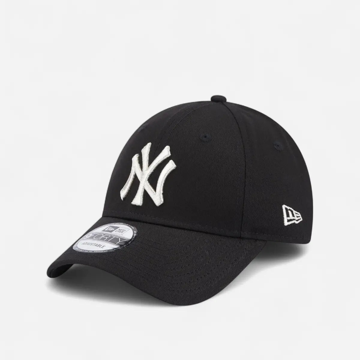 New Era Cappellino Donna 9FORTY Regolabile New York Yankees Metallic Logo Black