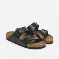 Birkenstock Arizona Animal Print Zebra Black