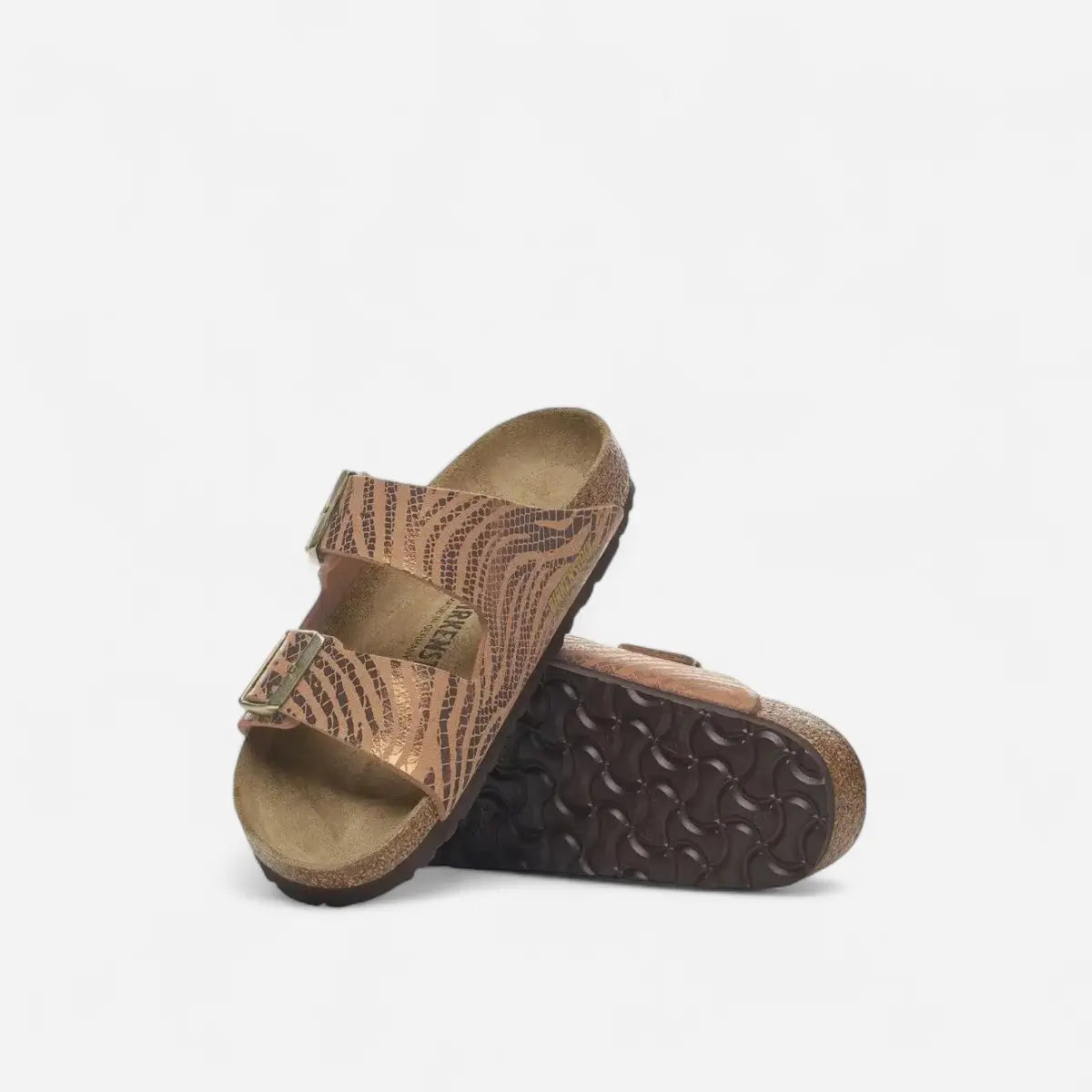 Birkenstock Arizona Animal Print Zebra Pecan