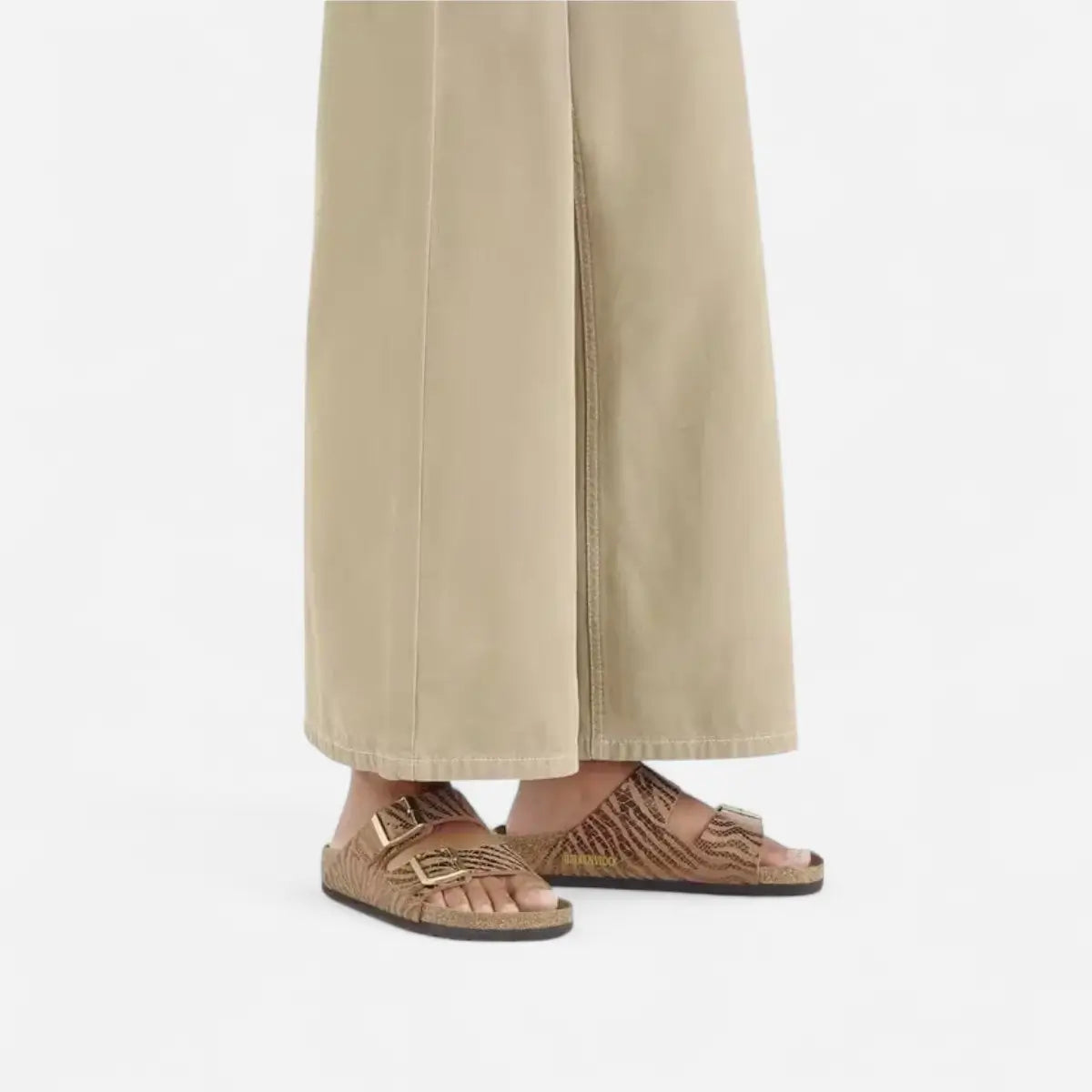 Birkenstock Arizona Animal Print Zebra Pecan