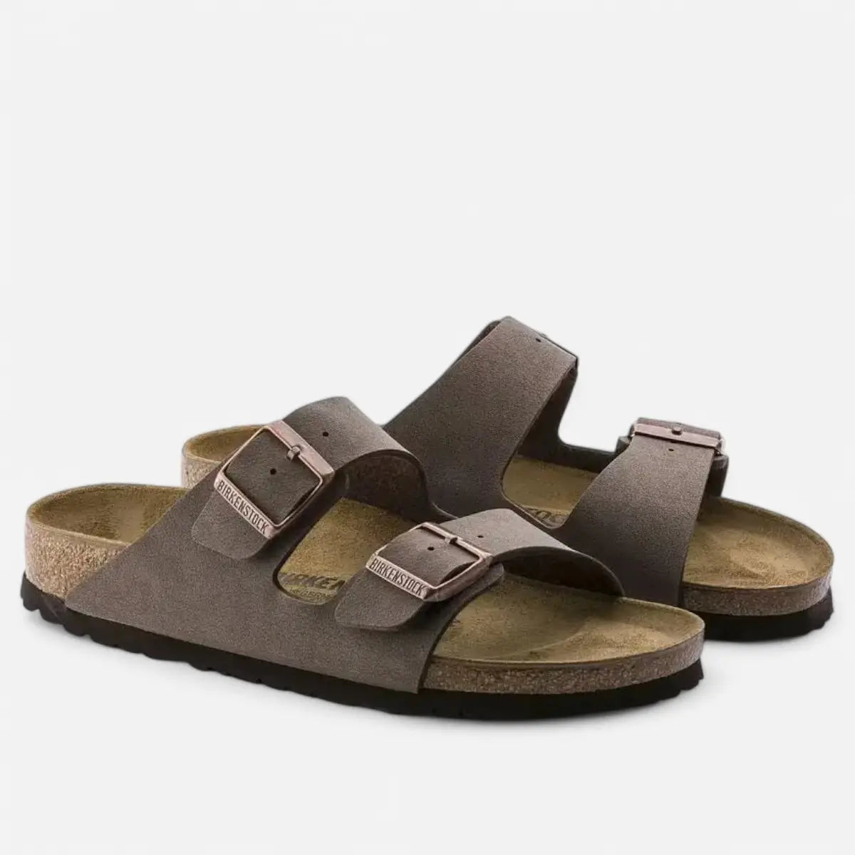 Birkenstock Arizona Birko-Flor - Nubuck - Mocha
