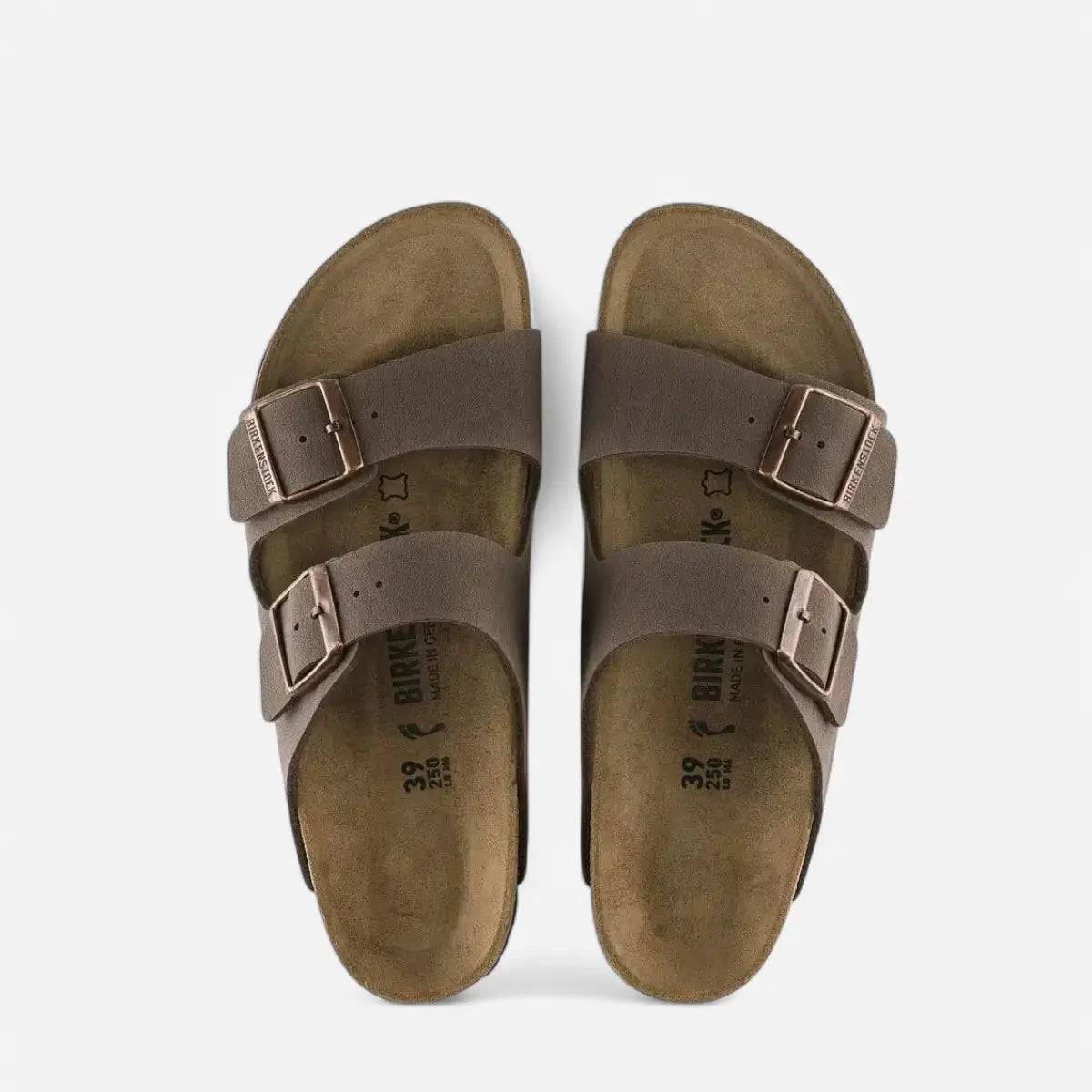Birkenstock Arizona Birko-Flor - Nubuck - Mocha