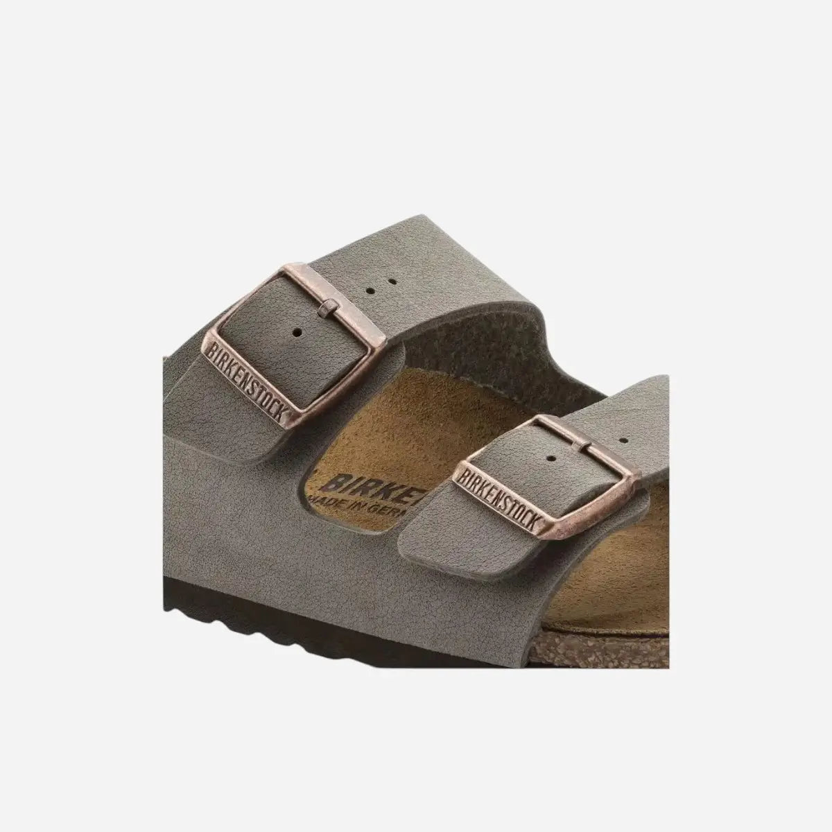 Birkenstock Arizona Birko-Flor - Nubuck - Stone