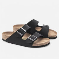Birkenstock Arizona vegan  Birko-Flor - Nubuck - Black