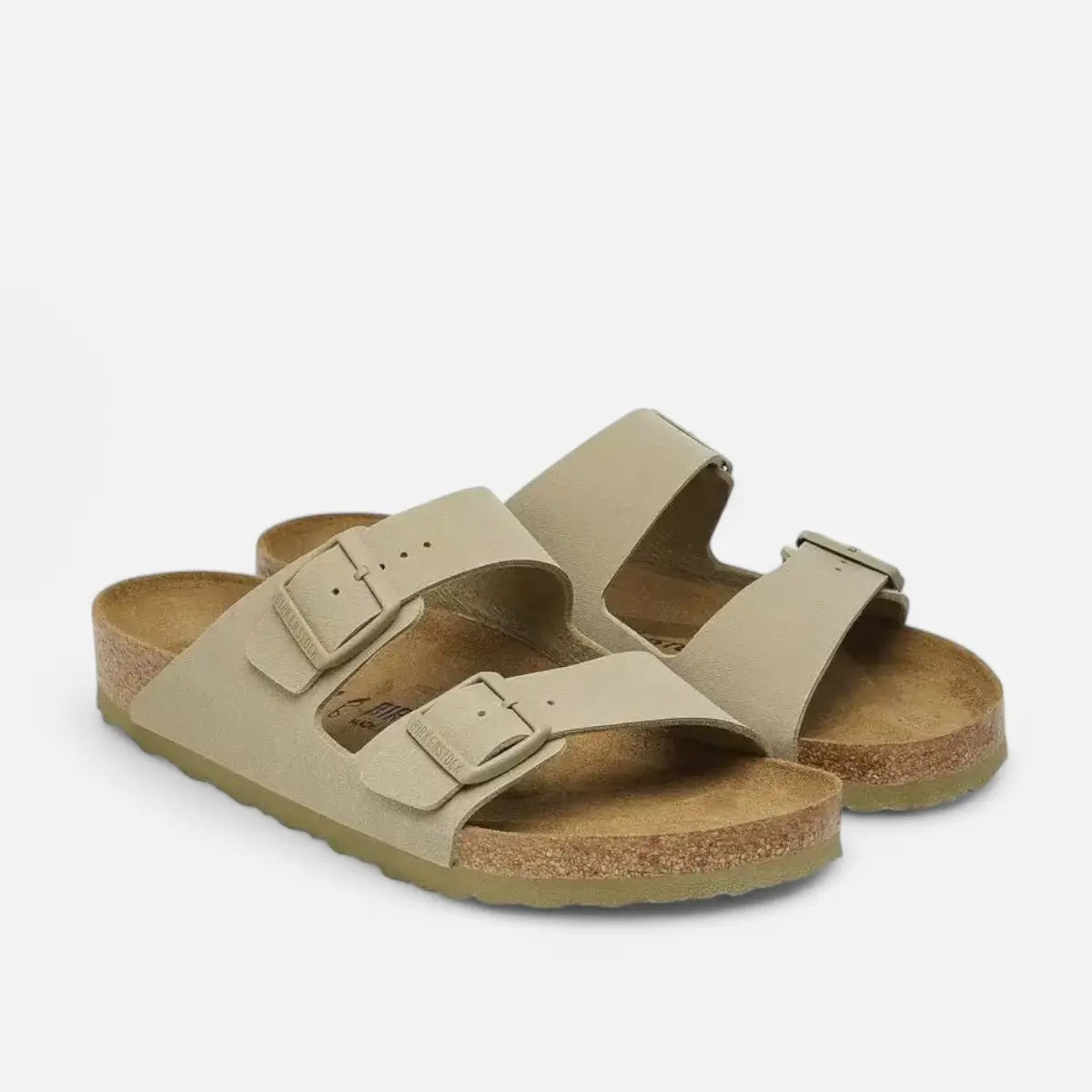 Birkenstock Arizona Birko-Flor - Faded Khaki