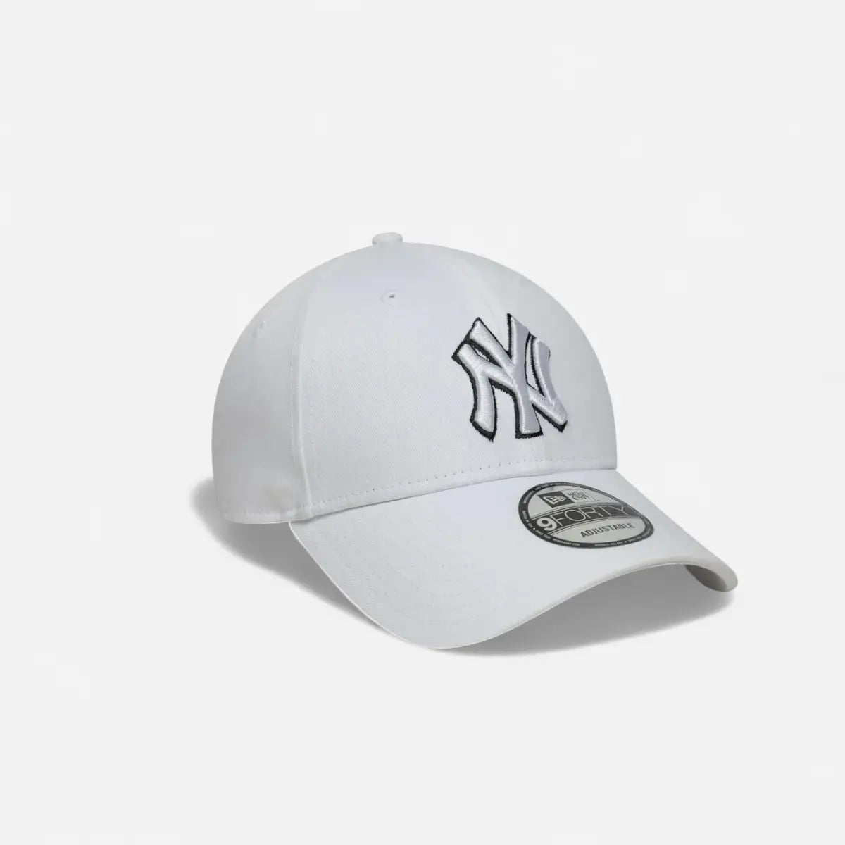 New Era Cappellino 9FORTY Regolabile New York Yankees Pop Outline White