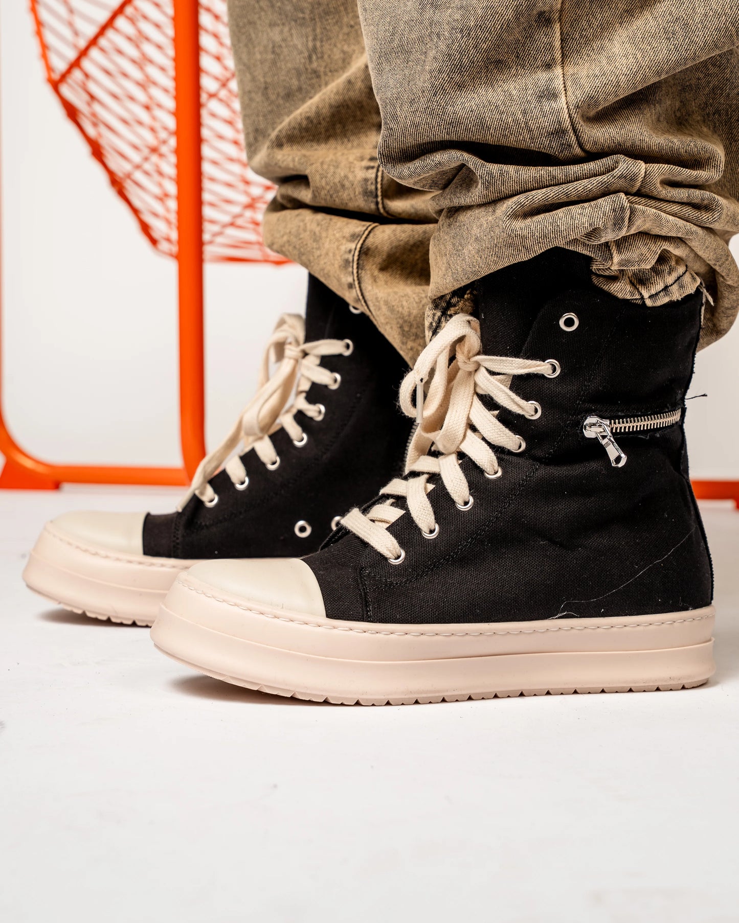 DSAS sneakers PANAMA TELA ZIP