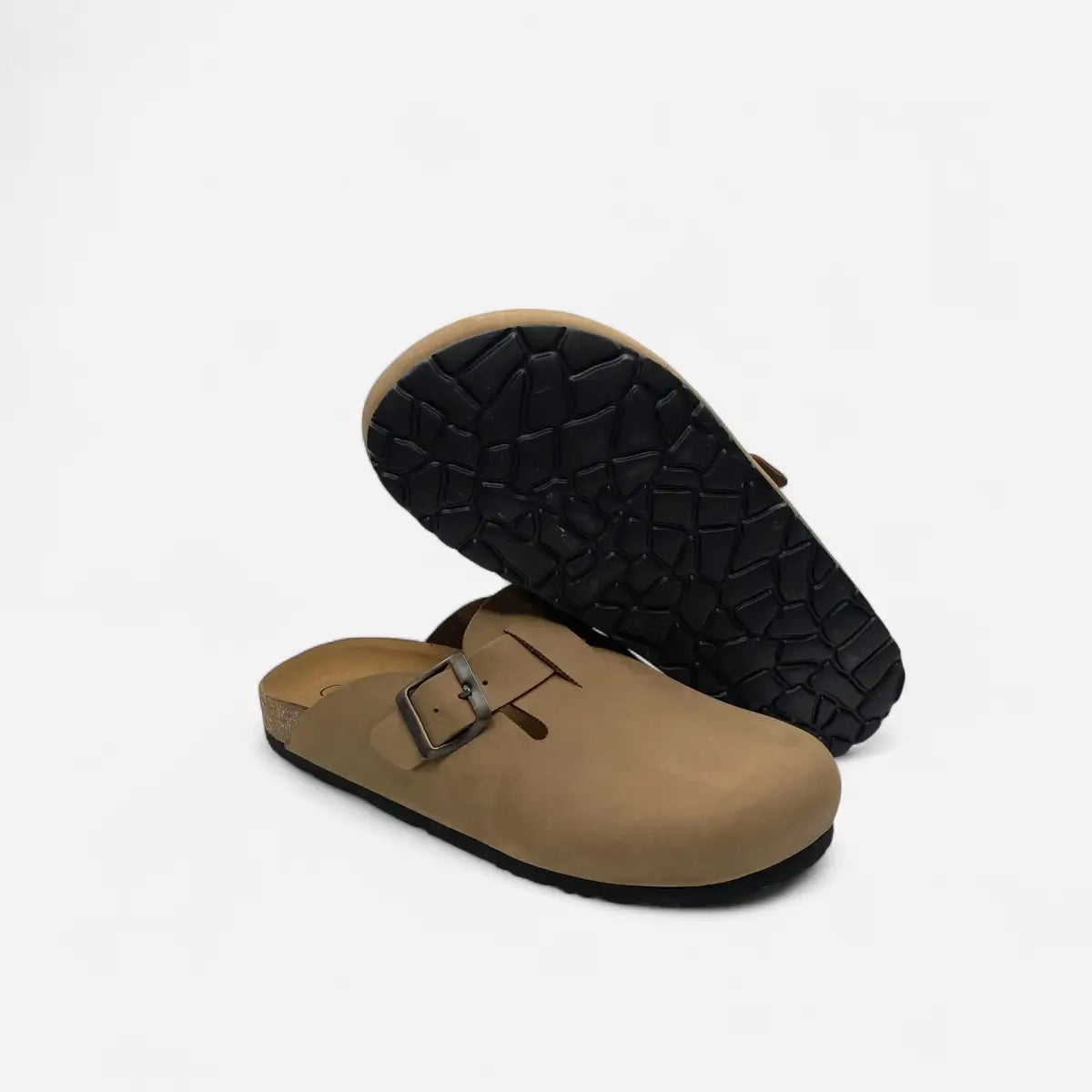 EASYWALK sandalo Sabot Boston nabuk taupe