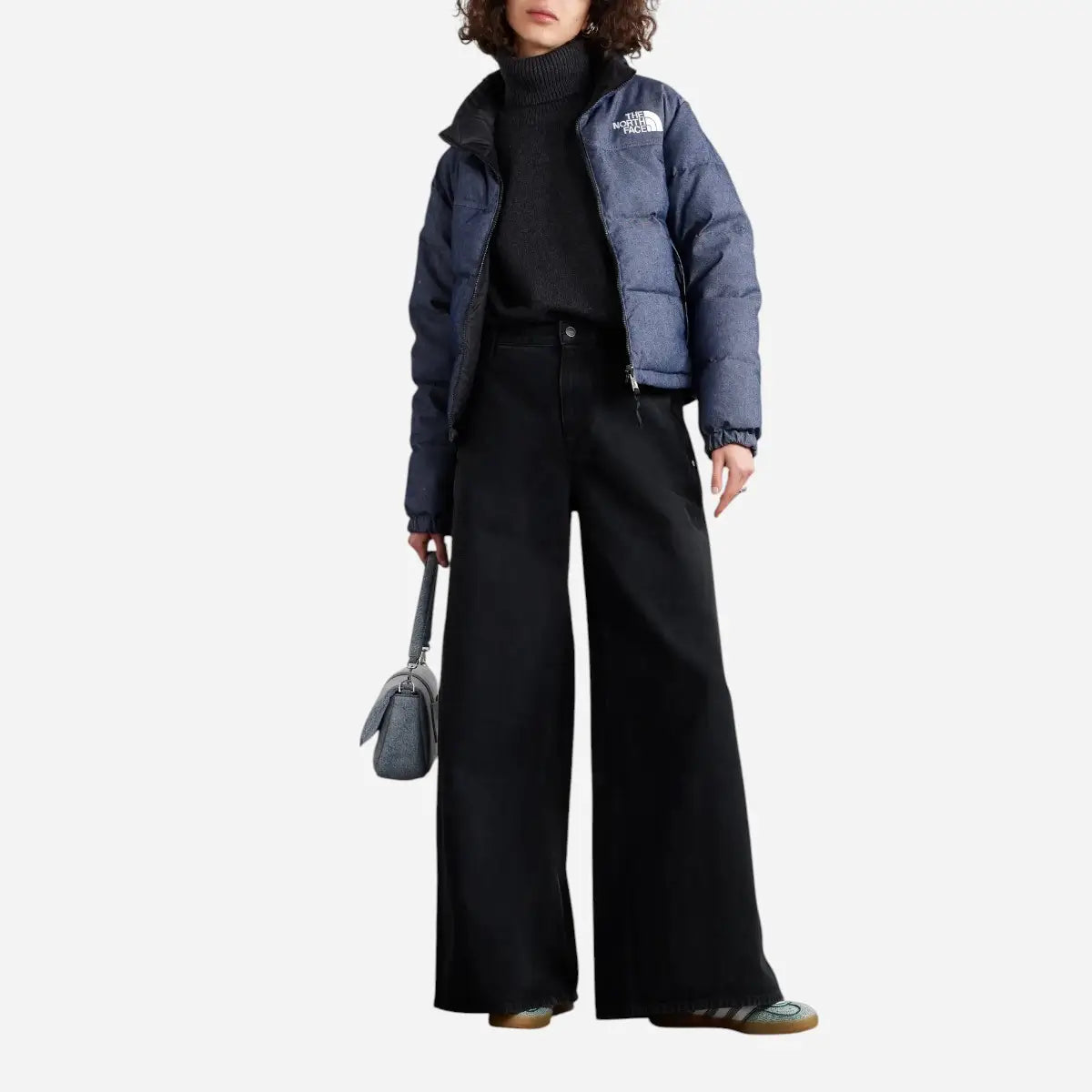 The North Face Giacca 1992 Nuptse Denim reversibile donna