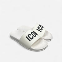 ICON ciabatte donna Big Logo IC03919TD White
