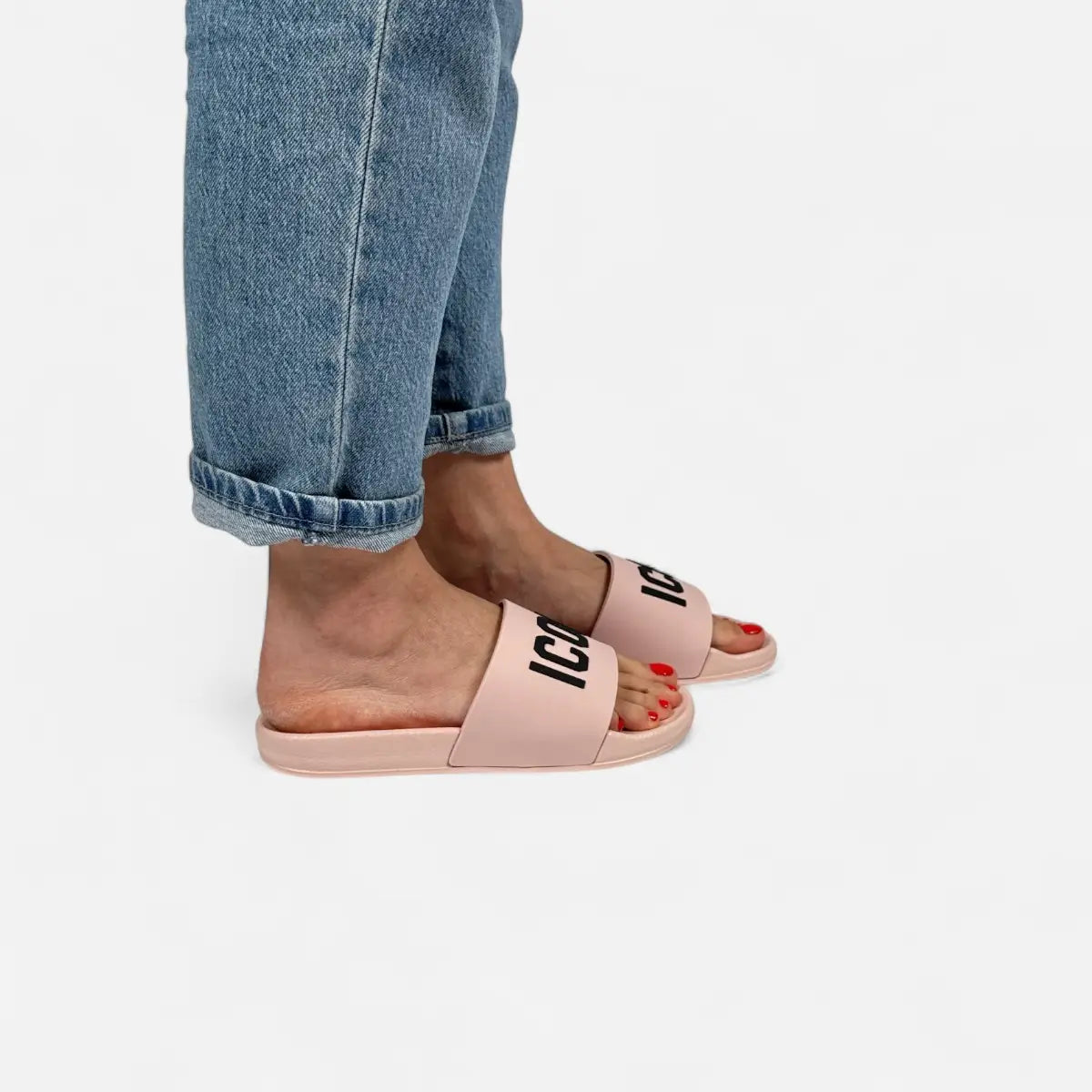 ICON ciabatte donna Big Logo IC03919TD Pink