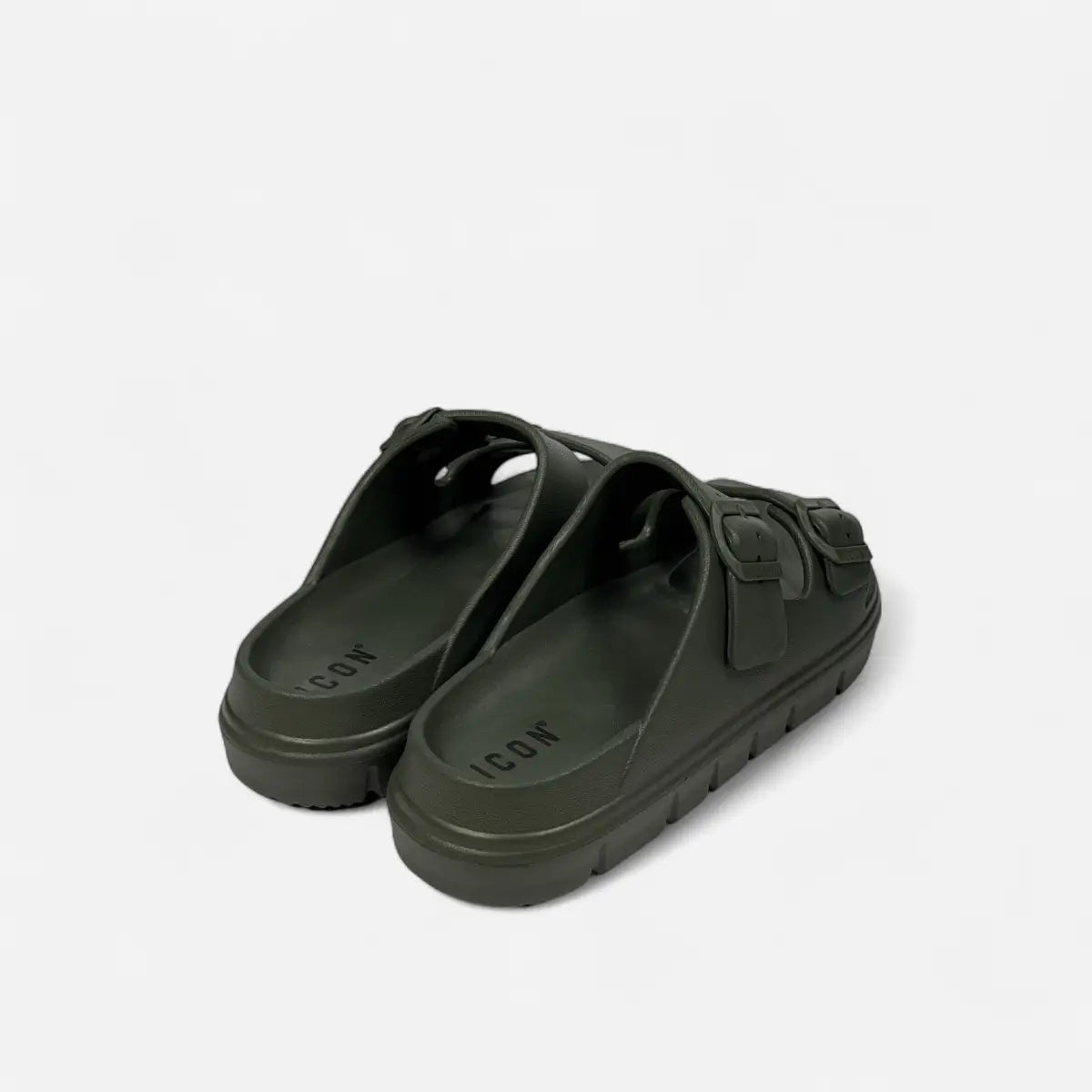 ICON ciabatte uomo doppia fibbia IC03922TU Military Green