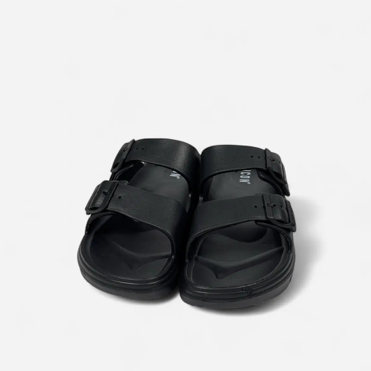 ICON ciabatte uomo doppia fibbia IC03922TU Black