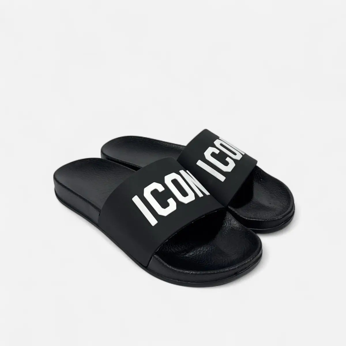 ICON ciabatte uomo Big Logo IC04060TU Black
