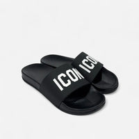 ICON ciabatte uomo Big Logo IC04060TU Black
