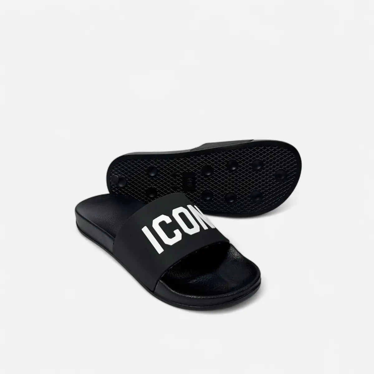 ICON ciabatte uomo Big Logo IC04060TU Black