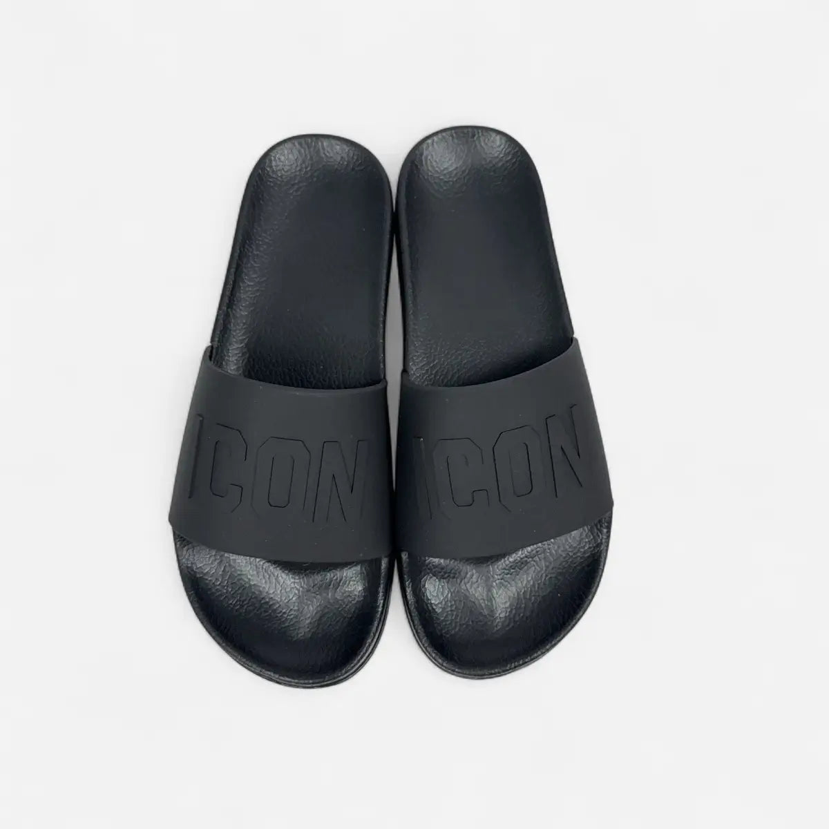 ICON ciabatte uomo Big Logo IC04060TU Total Black