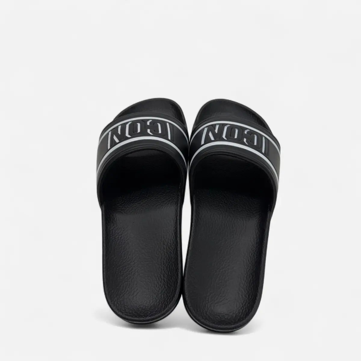 ICON ciabatte uomo Big Logo IC04059TU Black / White