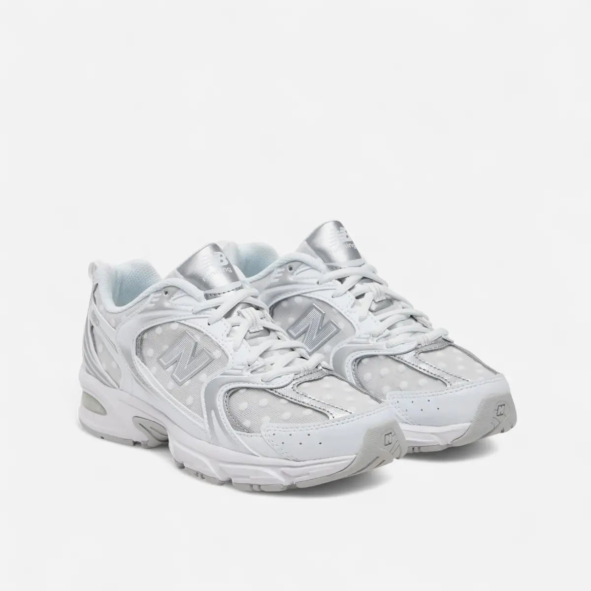 New Balance 530 Silver Metallic Polka Dots U530HFW