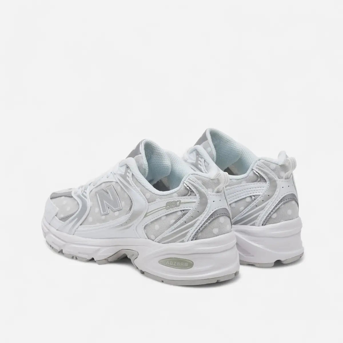 New Balance 530 Silver Metallic Polka Dots U530HFW