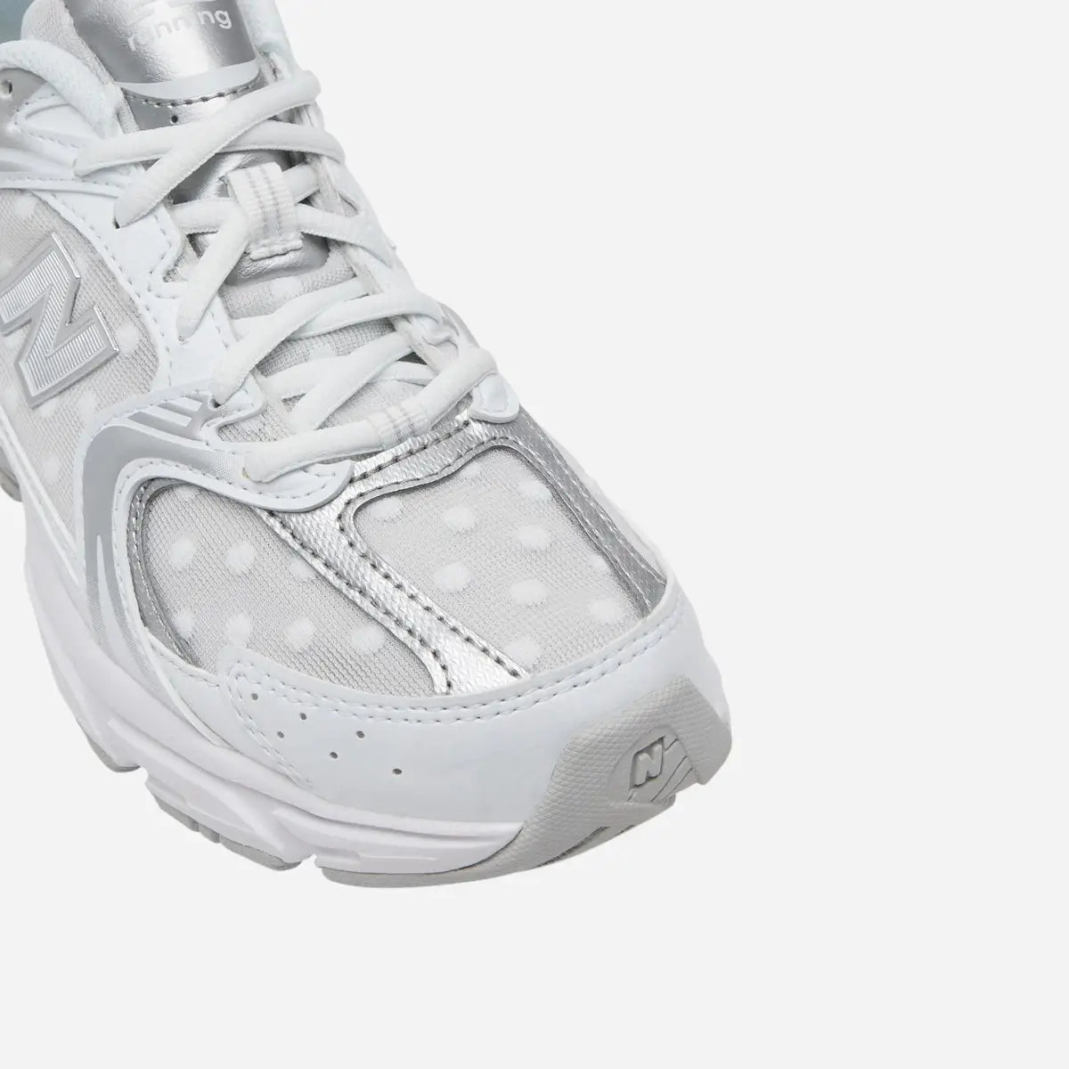 New Balance 530 Silver Metallic Polka Dots U530HFW